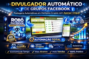 Divulgador Automático de Grupos Face - book