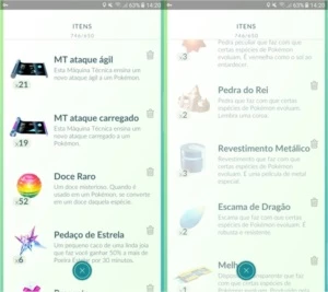 Conta de Pokémon GO