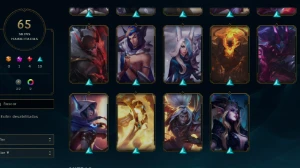 CONTA LOL - LVL 430 - 142 Champions - 65 Skins - FULL ACESSO - League of Legends