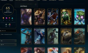 CONTA LOL - LVL 430 - 142 Champions - 65 Skins - FULL ACESSO - League of Legends