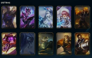 Conta League of Legends Full Acesso - 83 Champs e 50 Skins LOL