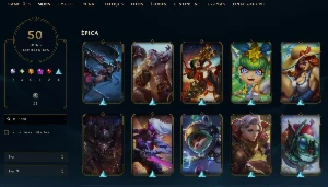 Conta League of Legends Full Acesso - 83 Champs e 50 Skins LOL