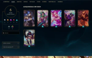 conta lol nova acompanha dados de criação - League of Legends