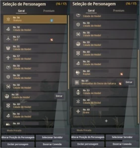 Conta bdo Feiticeira lvl 60 Pacote Ouro - Black Desert