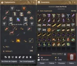 Conta bdo Feiticeira lvl 60 Pacote Ouro - Black Desert