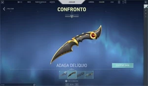 Conta valorant com muitas skins!