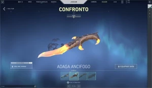 Conta valorant com muitas skins!
