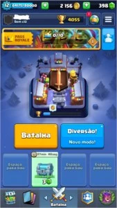 CONTA CLASH ROYALE LVL 12 COM TODAS AS CARTAS