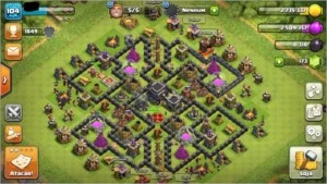 Clash of clans cv9 Barato