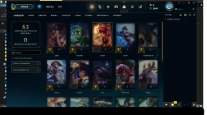 Conta LOL Antiga Smurf De 2014 + Skin Yasuo projeto + Borda - League of Legends