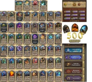 +++ CONTA HEARTHSTONE 50 LENDÁRIAS +++ - Blizzard