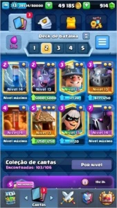 CONTA CLASH NV 13 5.5K TROFEUS - Clash Royale