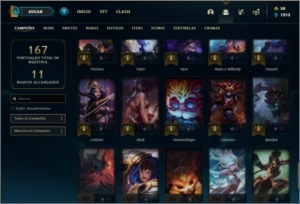 Conta Diamante 2 Barata - League of Legends LOL