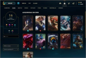 Conta Diamante 2 Barata - League of Legends LOL