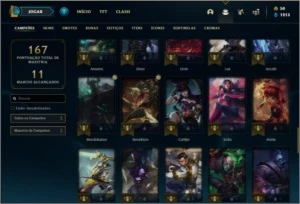 Conta Diamante 2 Barata - League of Legends LOL