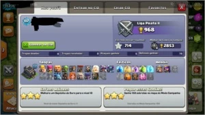 Clash Of Clans CV 9 MUROS 10