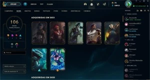 CONTA LOL QUASE FULL - League of Legends