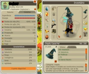 Conta nível 200 Ecaflip - Dofus