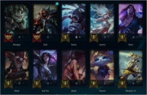 League of Legends - LOL - CONTA PLATINA 1 NA SEASON 10