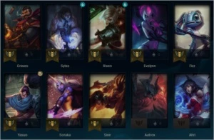 League of Legends - LOL - CONTA PLATINA 1 NA SEASON 10