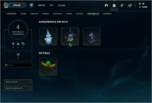 League of Legends - LOL - CONTA PLATINA 1 NA SEASON 10