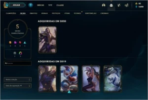 League of Legends - LOL - CONTA PLATINA 1 NA SEASON 10