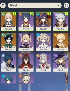 MONA+ JEAN + VENTI (C2) - Genshin Impact