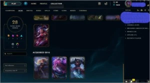 Conta lol nvl 141 com 75 champs e 29 skins baratinha ! - League of Legends