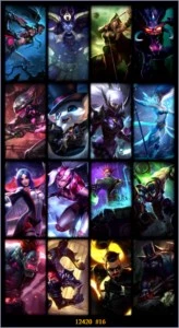 Conta Lv.76 Ouro 3 42Champions 10 Skins - League of Legends LOL