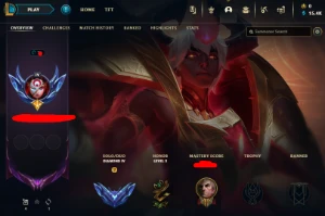 Conta league of legends upada a mão master season passada LOL