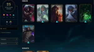 Conta league of legends upada a mão master season passada LOL