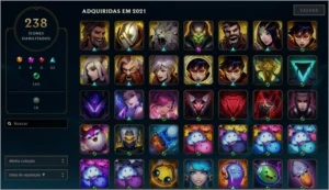 Conta League of Legends Diamante 4 - MUITAS SKIN LOL