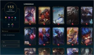 Conta League of Legends Diamante 4 - MUITAS SKIN LOL