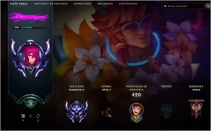 Conta League of Legends Diamante 4 - MUITAS SKIN LOL