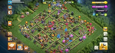 CV18 semi-full + 3k Diamantes - Clash of Clans