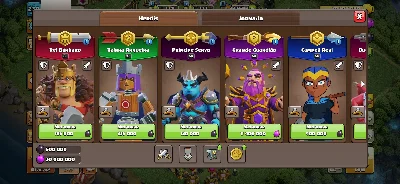 CV18 semi-full + 3k Diamantes - Clash of Clans