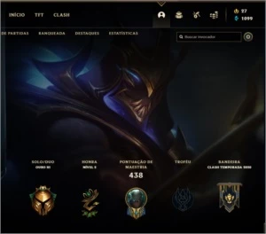 Conta de lol com 106 skins - League of Legends
