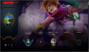 Conta Smurf Platina 3 + Rp na conta + 8 Skins 17 crm + Email - League of Legends LOL