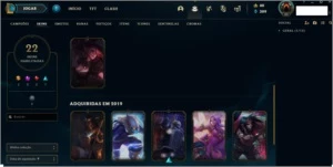 Conta de lol - League of Legends