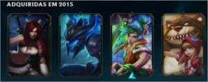 Conta League of Legends-LVL 70-imagens com skins e champs LOL