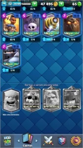 Conta Clash Royale lvl 12 (PROMOÇÃO)