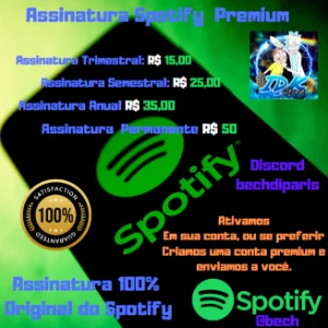 Assinatura Spotify Premium - Assinaturas e Premium