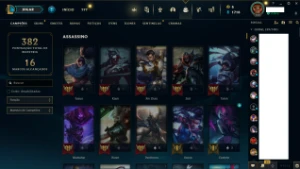 Conta De Lol 161 Skins, Skins RARAS Quase Full Champ TOP - League of Legends: Wild Rift LOL WR