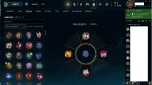 Conta De Lol 161 Skins, Skins RARAS Quase Full Champ TOP - League of Legends: Wild Rift LOL WR