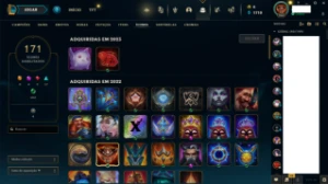 Conta De Lol 161 Skins, Skins RARAS Quase Full Champ TOP - League of Legends: Wild Rift LOL WR