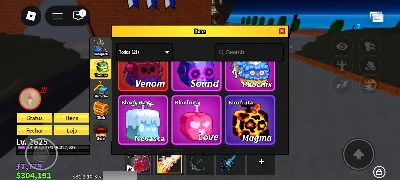 !DESCRIÇÃO! conta de blox fruits - Roblox