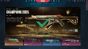 Único Dono, Valorant Conta Com Pacote Champions 2025, Prata.
