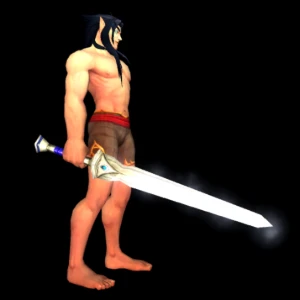World of Warcraft - Skin de Arma Espada Duas Mãos (Transmog) - Blizzard