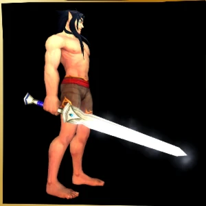 World of Warcraft - Skin de Arma Espada Duas Mãos (Transmog) - Blizzard