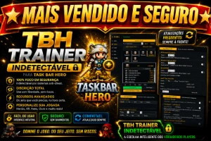TBH: TASK BAR HERO  Trainer Indetectavel